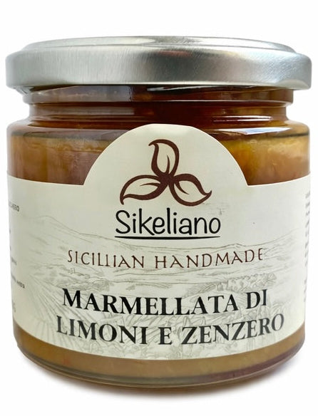 Sizilianische Zitronen-Ingwer-Marmelade